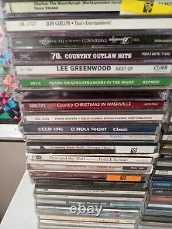 Collection Lot Of 160 Rock +country+ more Cds Estate Sale Find See Pics T3#48