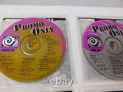 Complete 1999 Promo Only Modern Rock Radio Collection of 12 CDs Pro DJ Mix