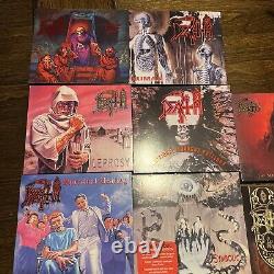 DEATH DELUXE CD COLLECTION ALL O-card Edition 8 CDs Top Tier Condition BUNDLE