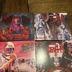 DEATH DELUXE CD COLLECTION ALL O-card Edition 8 CDs Top Tier Condition BUNDLE