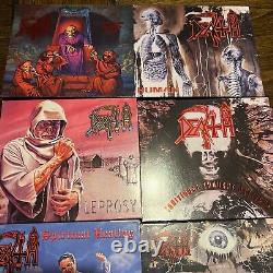 DEATH DELUXE CD COLLECTION ALL O-card Edition 8 CDs Top Tier Condition BUNDLE