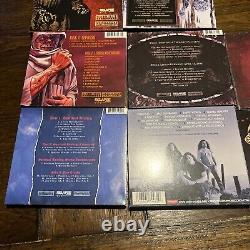 DEATH DELUXE CD COLLECTION ALL O-card Edition 8 CDs Top Tier Condition BUNDLE