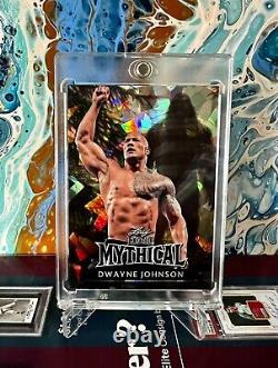 DWAYNE JOHNSON THE ROCK One of One! 2024 Leaf Metal Legends Mythical 1/1 Bigfoot