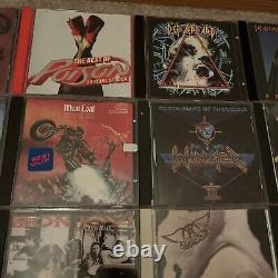 Dad Rock CD Lot Of 36 Poison Def Leppard Winger Aerosmith Led Zeppelin