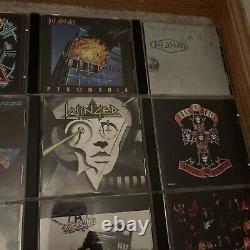 Dad Rock CD Lot Of 36 Poison Def Leppard Winger Aerosmith Led Zeppelin