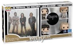 Deluxe POP Rocks Albums THE DOORS Vinyl Figure 4 Pk limited EditionJim Morrison