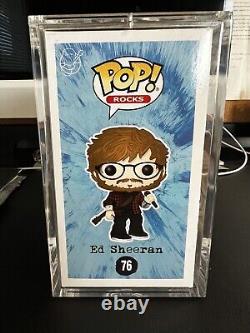 Ed Sheeran SIGNED Funko POP Rocks #76 Music Vinyl Figure withCOA