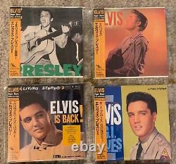 Elvis Presley Elvis Paper Sleeve Collection Japanese Mini-LP 26 CDs EX WithOBI