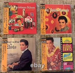 Elvis Presley Elvis Paper Sleeve Collection Japanese Mini-LP 26 CDs EX WithOBI