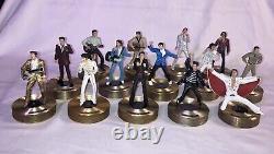 Elvis presley musical christmas ornaments 14 Pieces Collection