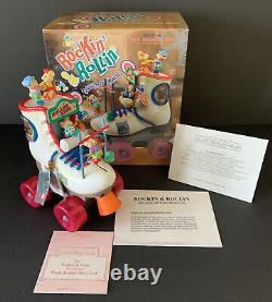 Enesco Rockin & Rollin Deluxe Action Musical Plays Rock Around The Clock 1994