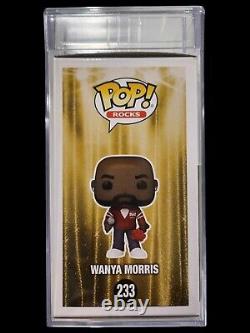 FUNKO BOYZ II MEN WANYA, NATHAN Morris SHAWN Stockman Signed PSA Encapsulated