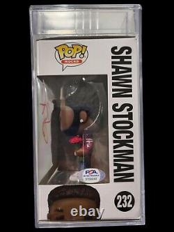 FUNKO BOYZ II MEN WANYA, NATHAN Morris SHAWN Stockman Signed PSA Encapsulated