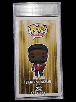 FUNKO BOYZ II MEN WANYA, NATHAN Morris SHAWN Stockman Signed PSA Encapsulated