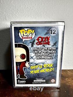 FUNKO POP! ROCKS OZZY OSBOURNE #12 -New In Box- Hard Case Protector