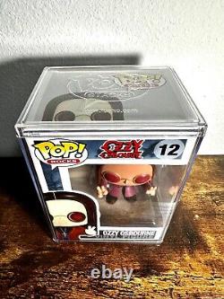 FUNKO POP! ROCKS OZZY OSBOURNE #12 -New In Box- Hard Case Protector