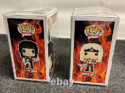 FUNKO POP! Rocks Motley Crue Full Set Of 4 In Protectors #70 #71 #72 #73