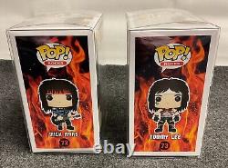 FUNKO POP! Rocks Motley Crue Full Set Of 4 In Protectors #70 #71 #72 #73