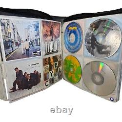 Full binder Lot Of 116+ Vintage Music Cds Rap Hip Hop R&B Rock Madonna Kenny Cla