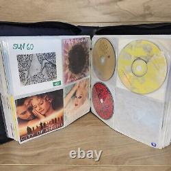 Full binder Lot Of 116+ Vintage Music Cds Rap Hip Hop R&B Rock Madonna Kenny Cla