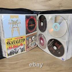 Full binder Lot Of 116+ Vintage Music Cds Rap Hip Hop R&B Rock Madonna Kenny Cla