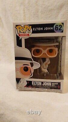 Funko (2) Collector toy Elton John #62 and #63 pop rock set new ii box