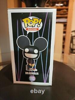 Funko Deadmau5 #193 Deadmau5 Pop! Rocks Signed Autographed By Joel withProtector