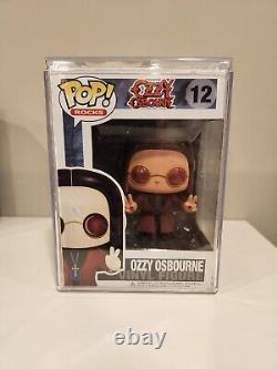 Funko Ozzy Osbourne Funko Pop Rocks GEM MINT CONDITION With Hard Stack