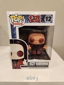 Funko Ozzy Osbourne Funko Pop Rocks GEM MINT CONDITION With Hard Stack