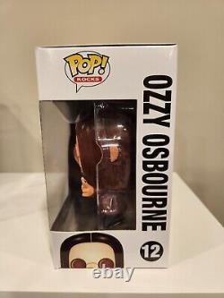 Funko Ozzy Osbourne Funko Pop Rocks GEM MINT CONDITION With Hard Stack