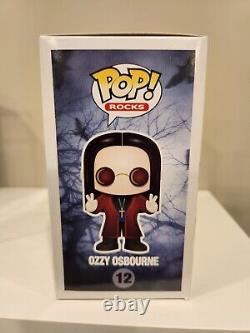 Funko Ozzy Osbourne Funko Pop Rocks GEM MINT CONDITION With Hard Stack