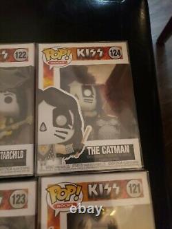 Funko POP! Rocks KISS SET-The POP Figurines Demon, Spaceman, Catman, Starchild