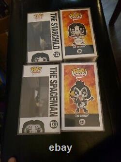 Funko POP! Rocks KISS SET-The POP Figurines Demon, Spaceman, Catman, Starchild