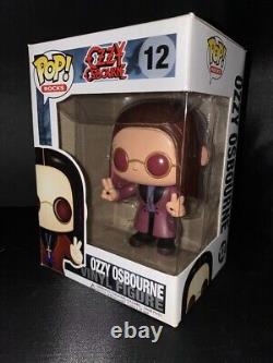 Funko POP Rocks! OZZY OSBOURNE #12 RARE/ RETIRED 2011 with Protector