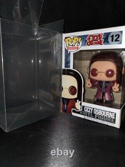 Funko POP Rocks! OZZY OSBOURNE #12 RARE/ RETIRED 2011 with Protector