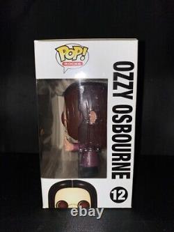 Funko POP Rocks! OZZY OSBOURNE #12 RARE/ RETIRED 2011 with Protector