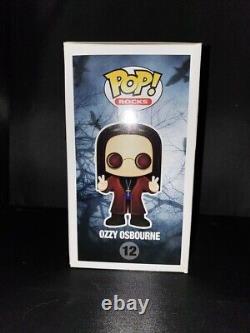 Funko POP Rocks! OZZY OSBOURNE #12 RARE/ RETIRED 2011 with Protector