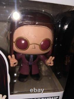 Funko POP Rocks! OZZY OSBOURNE #12 RARE/ RETIRED 2011 with Protector