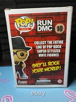 Funko POP! Rocks RUN DMC #10 Vaulted Rare 2010 Hip-Hop (shipped with Hard Stack)