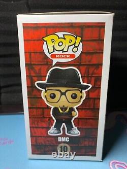 Funko POP! Rocks RUN DMC #10 Vaulted Rare 2010 Hip-Hop (shipped with Hard Stack)