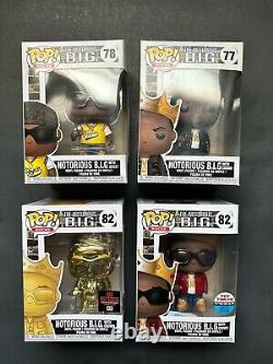 Funko POP Rocks! The Notorious B. I. G. Vinyl Figure Lot/Bundle