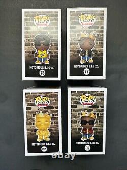 Funko POP Rocks! The Notorious B. I. G. Vinyl Figure Lot/Bundle