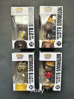 Funko POP Rocks! The Notorious B. I. G. Vinyl Figure Lot/Bundle