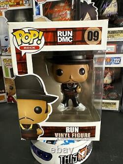 Funko POP rock Run #09 vaulted musician DMC vinyl figure