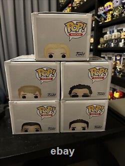 Funko Pop BACKSTREET BOYS Complete Set of 5 #138-142