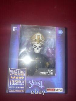 Funko Pop! Ghost Papa Emeritus Hot Topic Exclusives Lot W Rare Record And Casett