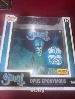 Funko Pop! Ghost Papa Emeritus Hot Topic Exclusives Lot W Rare Record And Casett