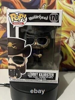 Funko Pop! Lemmy Kilmister #170 Motörhead With Cigarette Figure withpop Protector