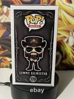 Funko Pop! Lemmy Kilmister #170 Motörhead With Cigarette Figure withpop Protector