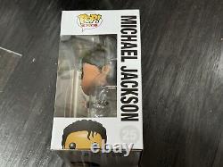 Funko Pop! Michael Jackson from Bad Album Pop Rock #25 Vaulted Retired